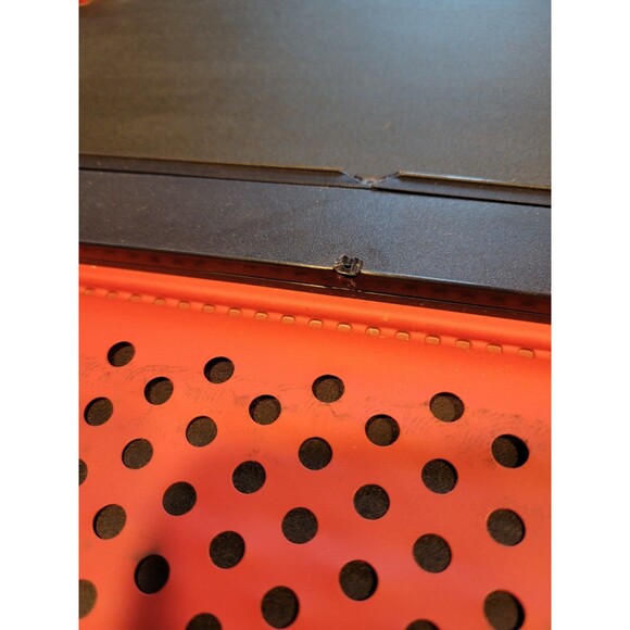 Vintage Mead Trapper Keeper Notebook DAMAGED Butterfly Lillypad - Picture 7 of 12